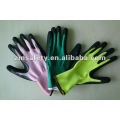 Puncture Resistant Gardening Safety Latex Coated Glove ZMR487